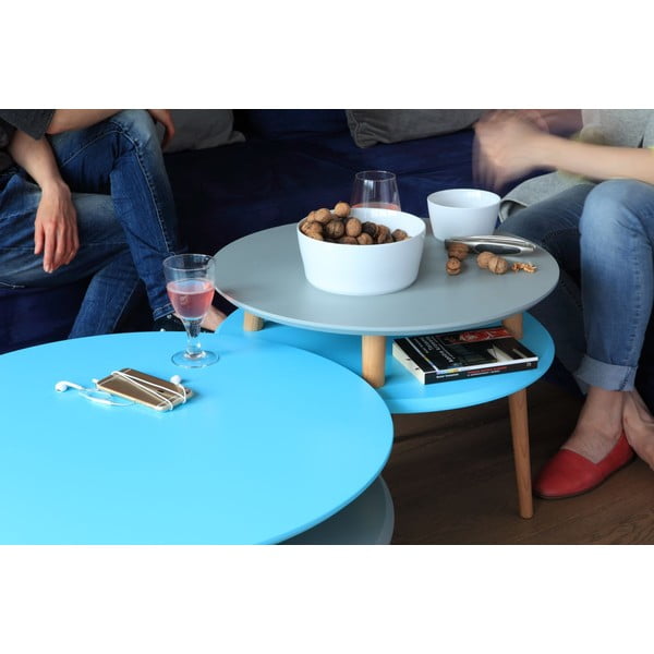 Тъмно сива масичка за кафе UFO, ⌀ 57 cm Ufo - Ragaba-image-3