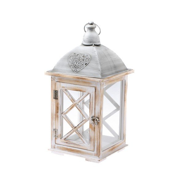 Дървен фенер Великден Deco, височина 43 cm - Dakls