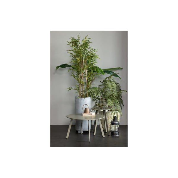 Зелена желязна градинска масичка за кафе , ø 40 cm Fer - WOOOD-image-4