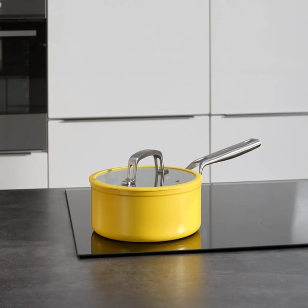 Гърне с капак/с керамично покритие подходящо за индукционен котлон 2,4 l Meda 3.0 – FABINI-image-1