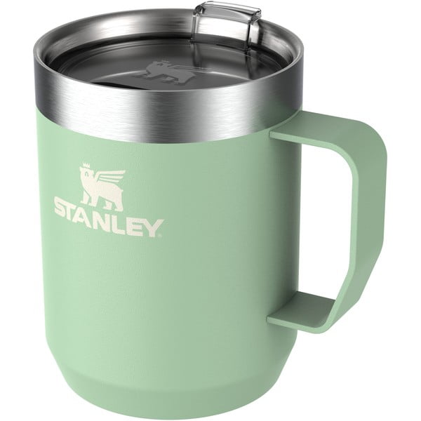 Светлозелена термочаша от неръждаема стомана 230 ml Stay-Hot Camp Mug Pistachio – Stanley-image-1