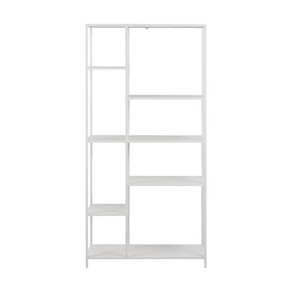 Бял метален шкаф за книги 80x165 cm Newcastle - Actona