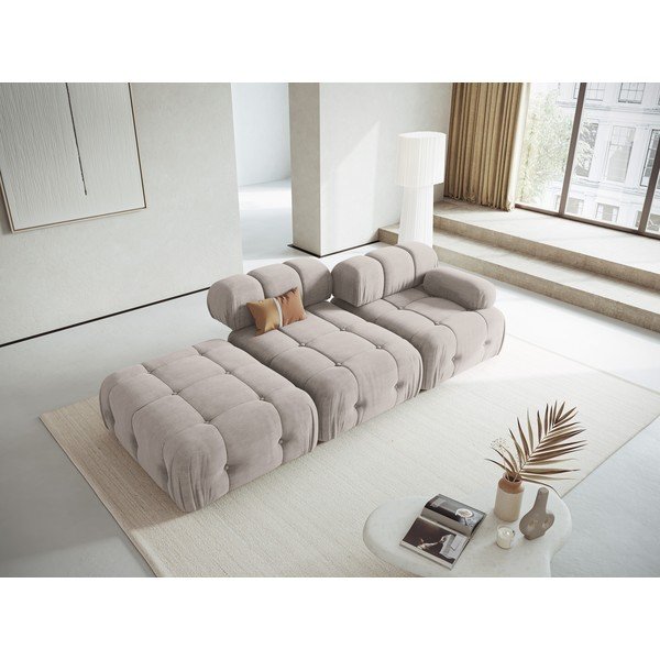 Светлосив шезлонг Ferento – Cosmopolitan Design-image-1