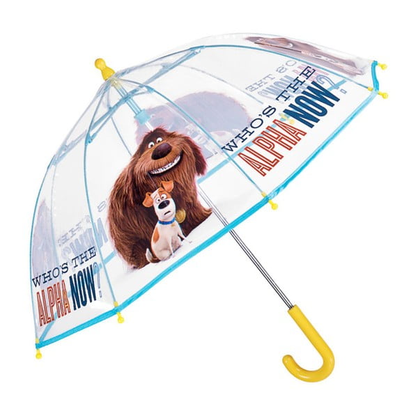 Dětský transparentní holový deštník pro děti Ambiance Birdcage Alpha, ⌀ 64 cm