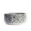 Купа от бял и черен фаянс, ø 15 cm Mess - ÅOOMI