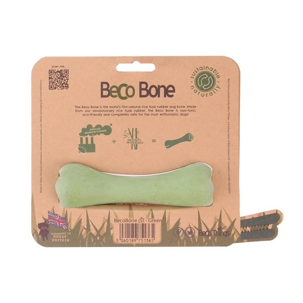 Žvýkací kost pro psy Bone Small, zelená-image-1