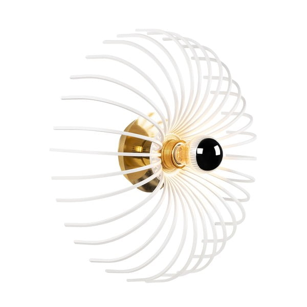 Бяла стенна лампа Aspendos, ø 36 cm - Opviq lights-image-2