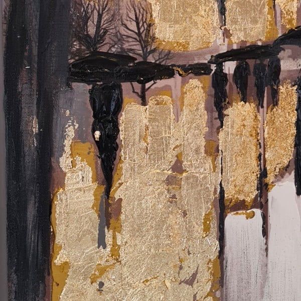 Ръчно рисувана картина 70x100 cm - Wallity-image-2