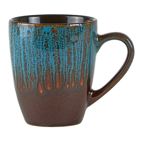 Синьо-кафява чаша от камък Life, 250 ml - KJ Collection