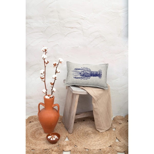 Възглавница с ленена смес Омар, 50 x 35 cm - Really Nice Things-image-1