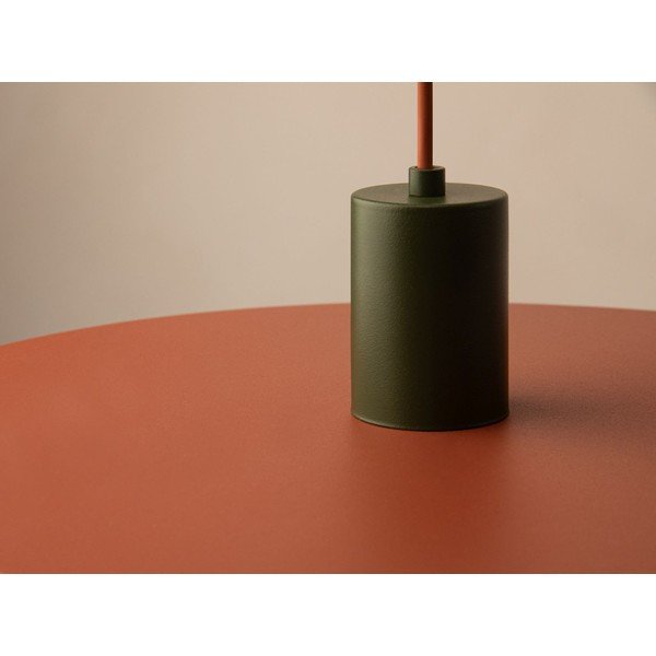 Метално висящо осветително тяло в тухлен цвят ø 40 cm Ori – Micadoni -image-3