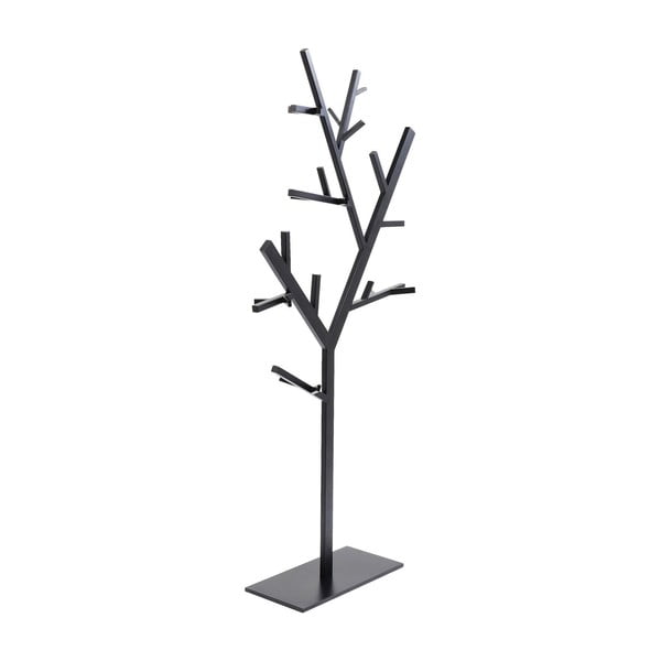 Черна метална закачалка за дрехи , височина 201 cm Tree - Kare Design