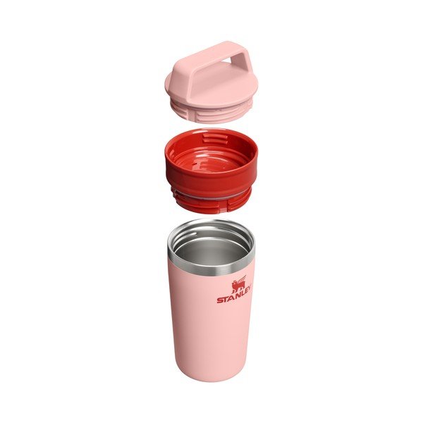 Прасковена термочаша от неръждаема стомана 350 ml Café-To-Go Travel Mug Peach Rose – Stanley-image-1