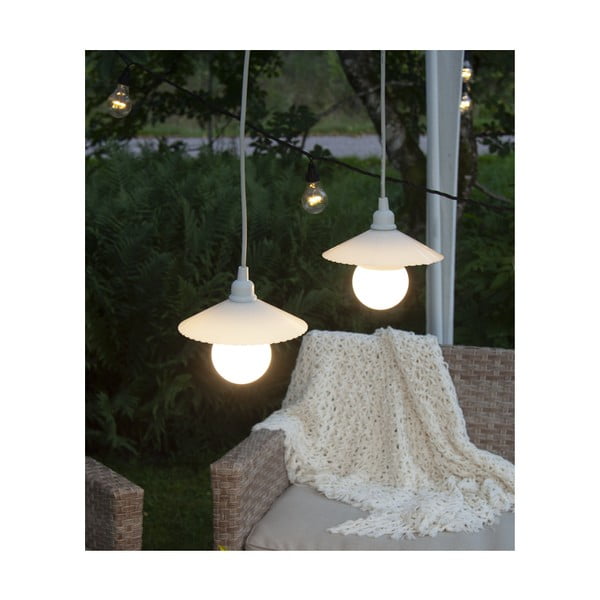 Бял кабел с конектор за крушка, дължина 5 m Ute - Star Trading-image-4