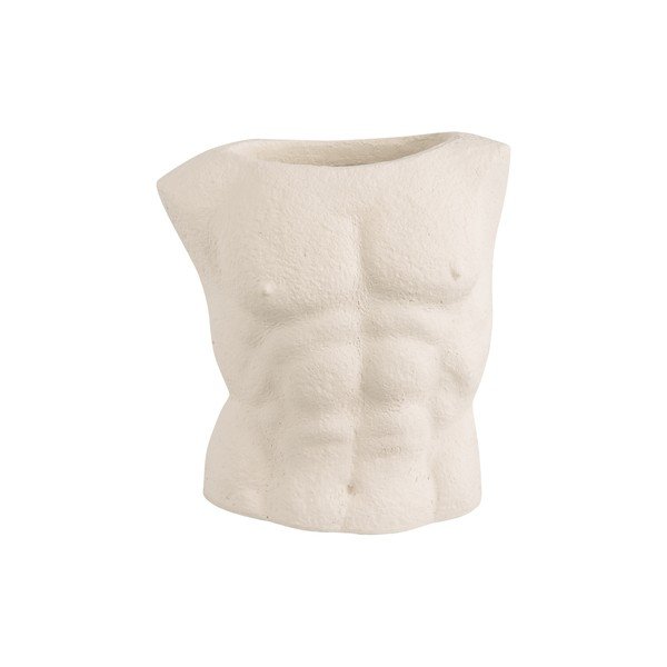 Бяла ваза Мъж, височина 20,5 cm - PT LIVING-image-2