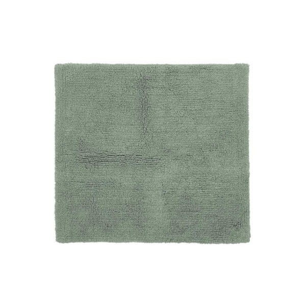Зелена памучна постелка за баня Luca, 60 x 60 cm - Tiseco Home Studio
