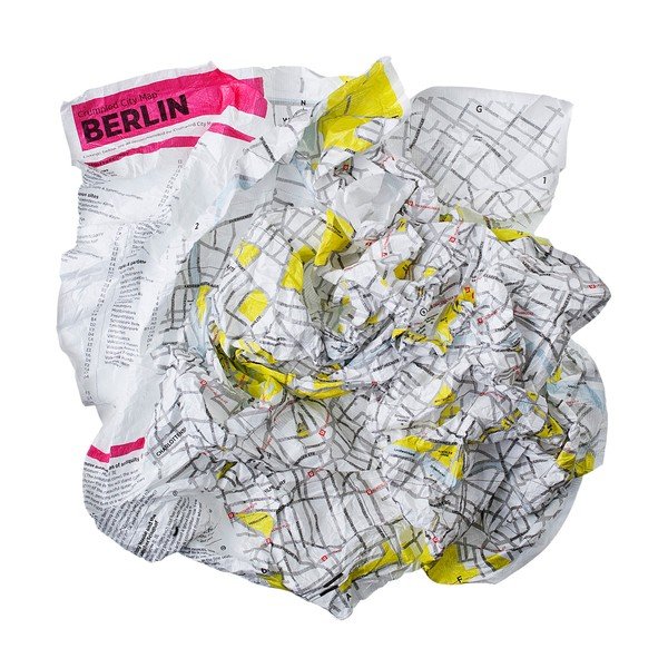 Zmačkaná cestovní mapa Palomar Berlín-image-1