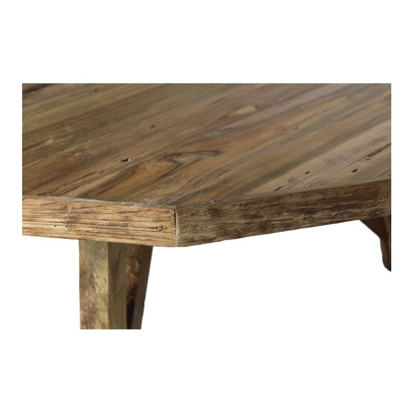 Konferenční stolek  z teakového dřeva HSM collection Diamond, Ø 90 cm-image-3