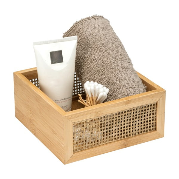 Бамбуков органайзер за баня Allegre, 15 x 7 cm - Wenko-image-4