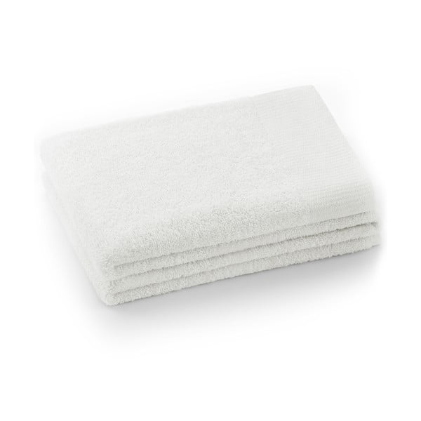 Бяла памучена хавлиена кърпа от тери 70x140 cm Amari – AmeliaHome