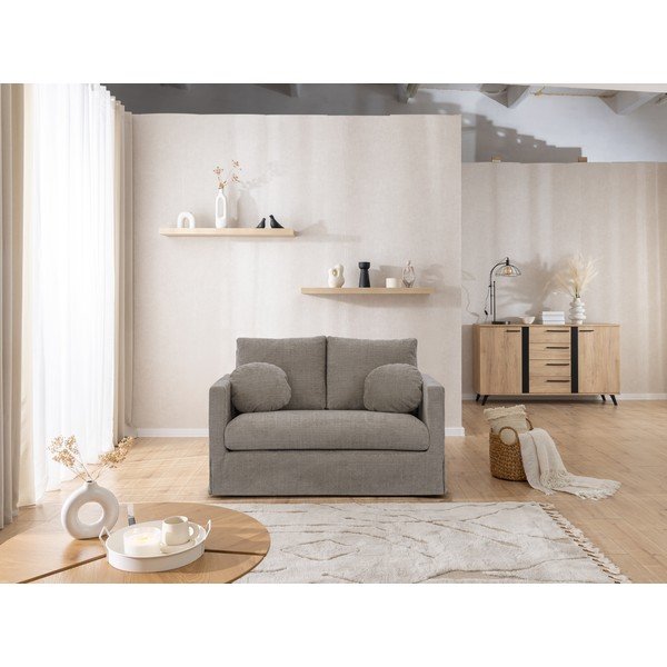 Сиво двуместно покривало Paphos – Ropez-image-2