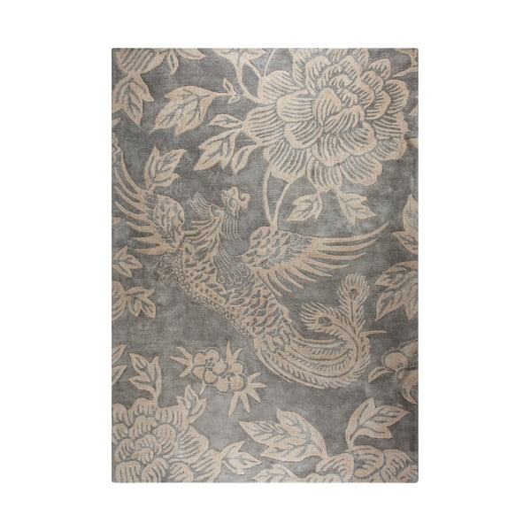 Сив ръчно тъкан килим Phoenix, 200 x 290 cm - Flair Rugs