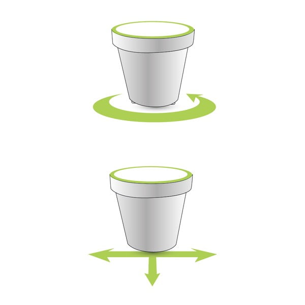 Сиво-бял съд , ø 29,5 cm Metro Twist - Gardenico-image-1