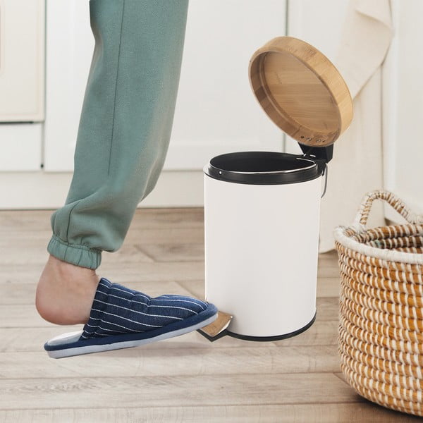 Метална кофа за боклук с педал 3 л - Orion-image-1