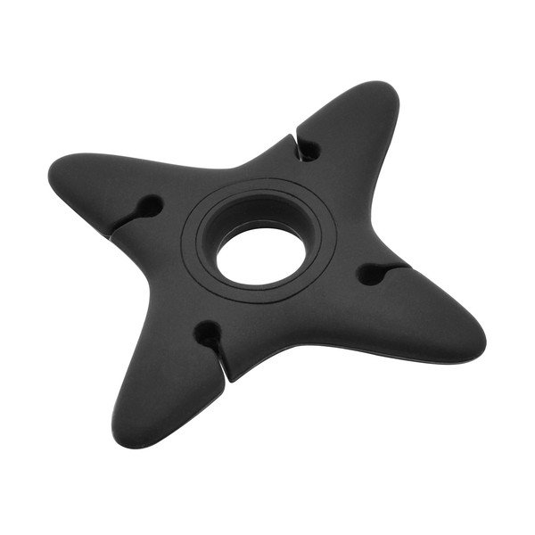 Černá pecková sluchátka s mikrofonem Fixed EGG2 a organizérem-image-1