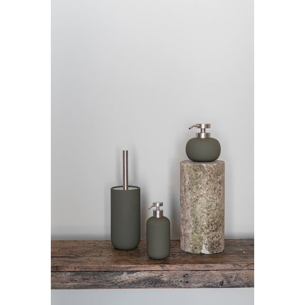 Тъмнозелена керамична четка за тоалетна Lotus Play – Mette Ditmer Denmark-image-4