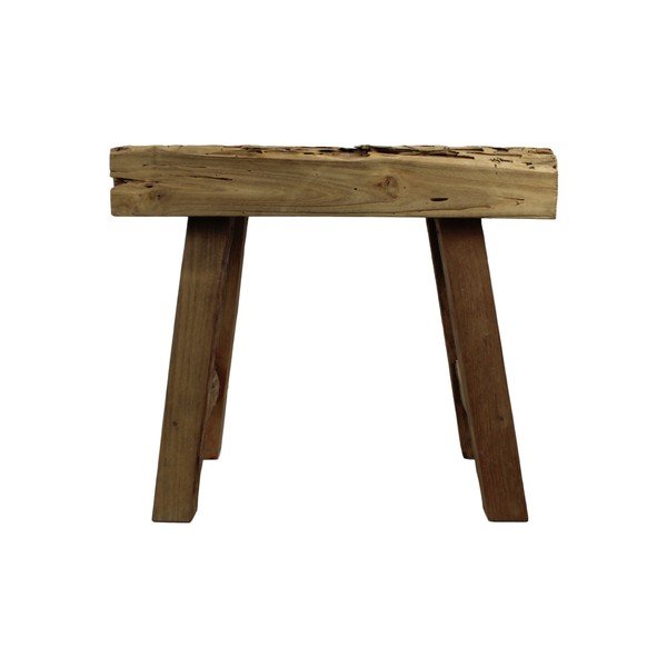 Stolička z neopracovaného teakového dřeva HSM collection Rustic-image-1