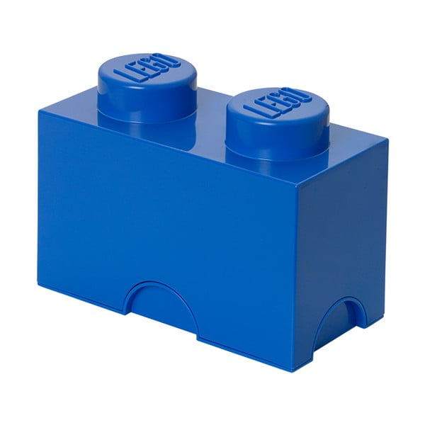 Синя двойна кутия за съхранение - LEGO®