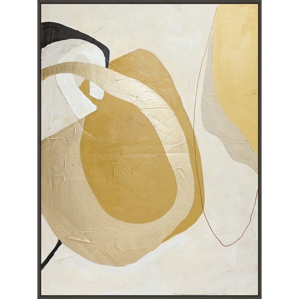 Ръчно рисувана картина с включена рамка/върху платно 91x121 cm Stardust – Malerifabrikken