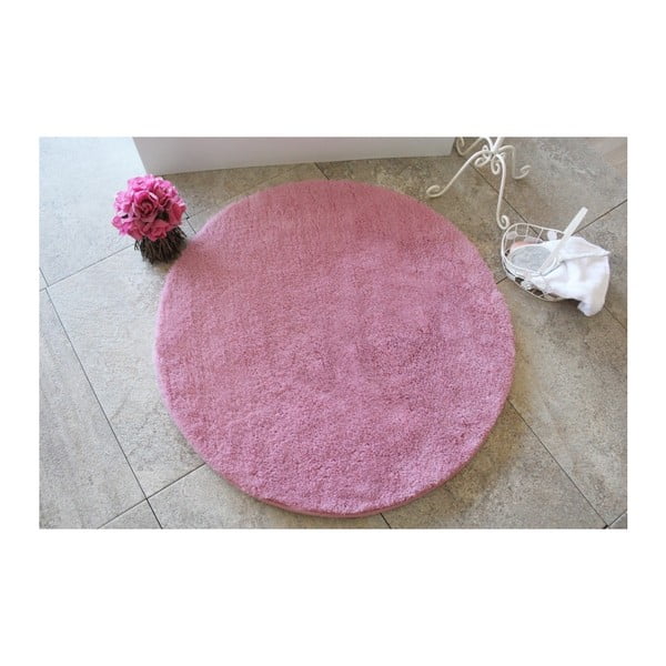 Розова постелка за баня Colors of Pink, ⌀ 90 cm - Confetti Bathmats