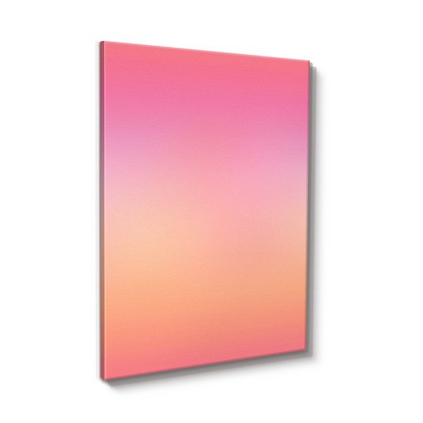 Печатна върху платно картина 70x100 cm Pink Aura – Styler-image-3