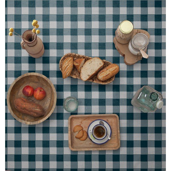 Покривка за маса Тюркоаз Виши, 140 x 200 cm - Really Nice Things-image-2