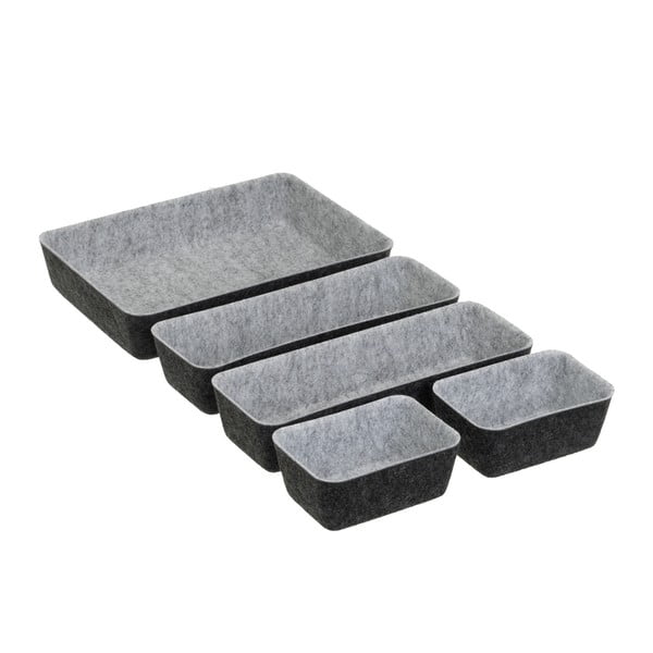 Текстилни органайзери за шкаф 5 бр. – Casa Selección-image-2