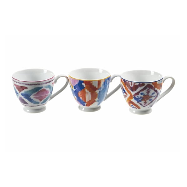 Комплект от 6 порцеланови чаши за еспресо Кафе - VDE Tivoli 1996