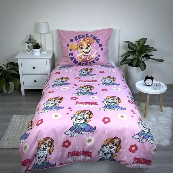 Детско спално бельо от микрофибър 140x200 cm Paw Patrol - Jerry Fabrics-image-2