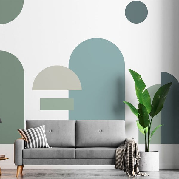 Стикер на стената 90x185 cm Amazonian Arches – Ambiance-image-3