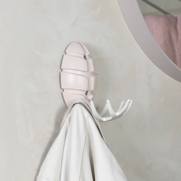 Бежова стенна пластмасова кука Bug – Spinder Design-image-1