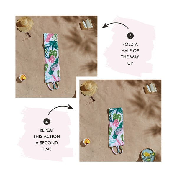 Plážová osuška 150x75 cm Tropical Palm – Catherine Lansfield-image-3