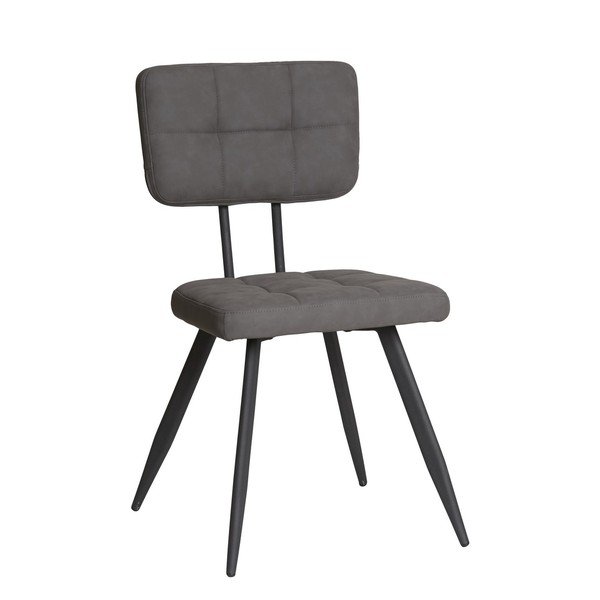 Комплект от 4 сиви трапезни стола Sofy - Marckeric-image-2