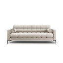 Бежов разтегателен диван с място за съхранение 222 cm Bali – Cosmopolitan Design