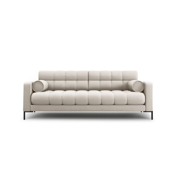 Бежов разтегателен диван с място за съхранение 222 cm Bali – Cosmopolitan Design