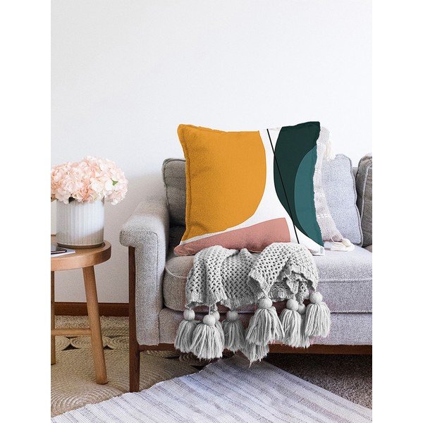 Калъфка за възглавница от памучна смес Artistry, 55 x 55 cm - Minimalist Cushion Covers-image-2