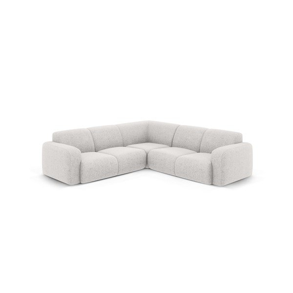 Светлосив ъглов диван (променлив/L форма) Molino – Micadoni Home-image-1