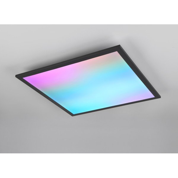 Черна LED лампа за таван 44,5x44,5 cm Beta - Reality-image-1