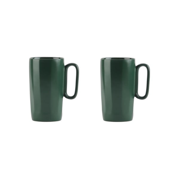Тъмносиви глинени чаши в комплект от 2 бр. 330 ml Fuori – Vialli Design