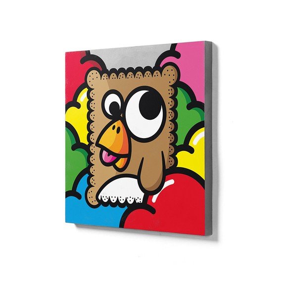 Бетонна стенопис Бисквита, 60 x 60 cm Biscuit Tablier - Lyon Béton-image-1